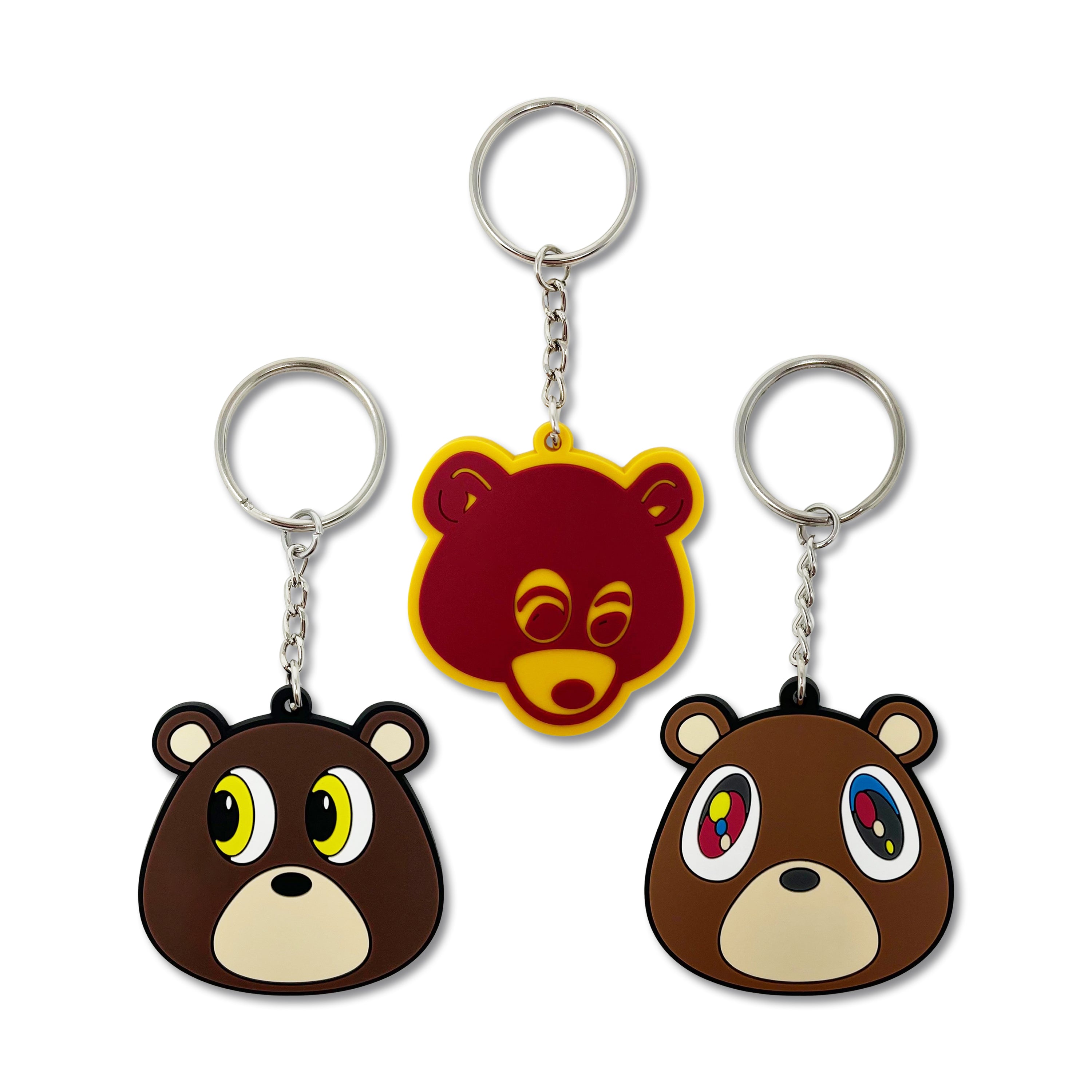 Bear Keychains (Set of 3)