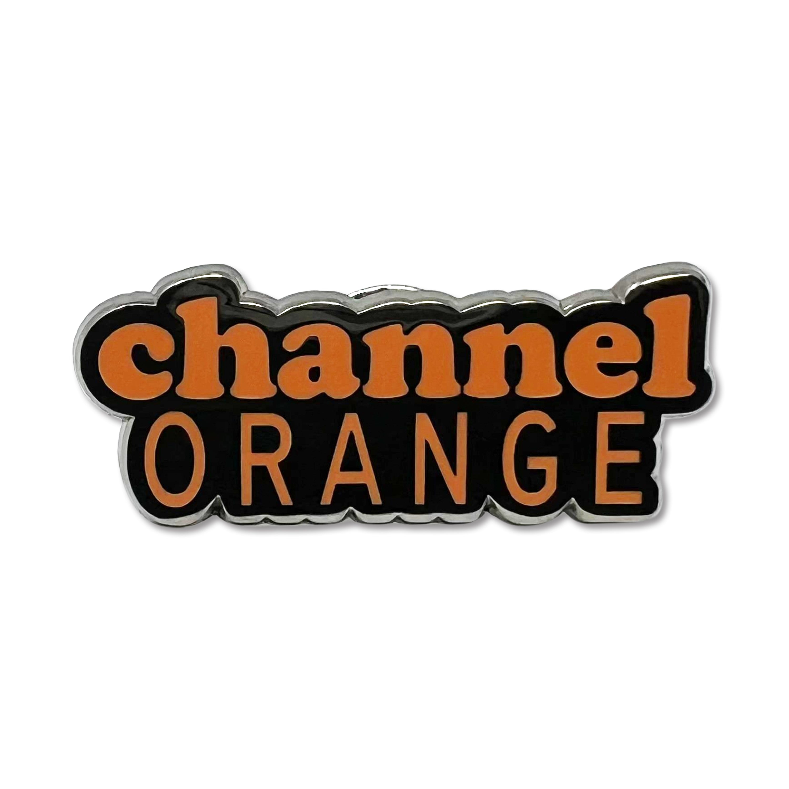 Channel ORANGE Hat Pin