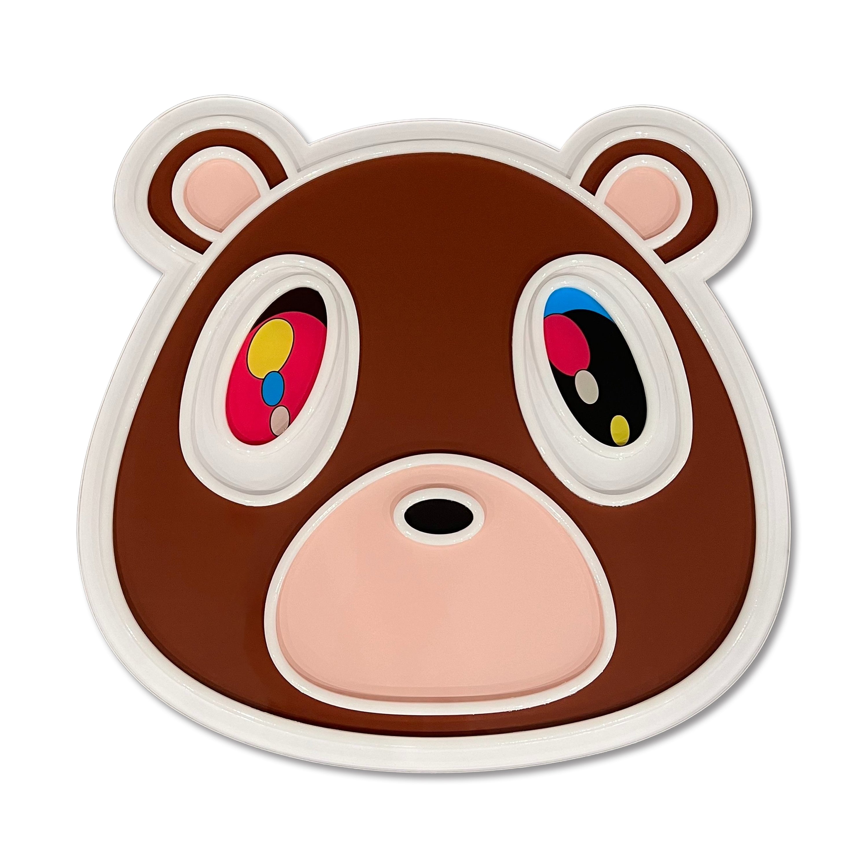 Graduation Bear Neon Sign
