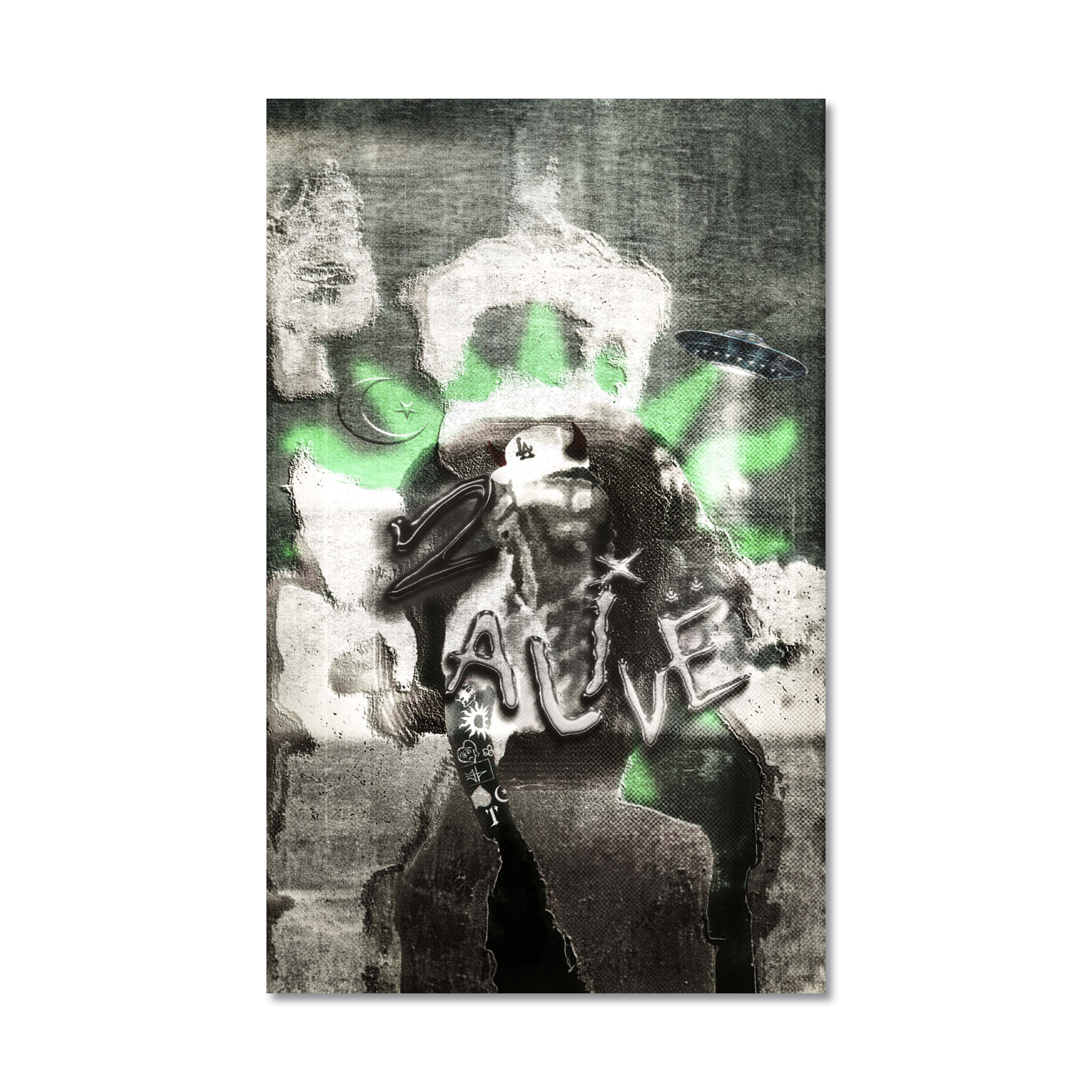 2 Alive Poster (Album Extended Cover)