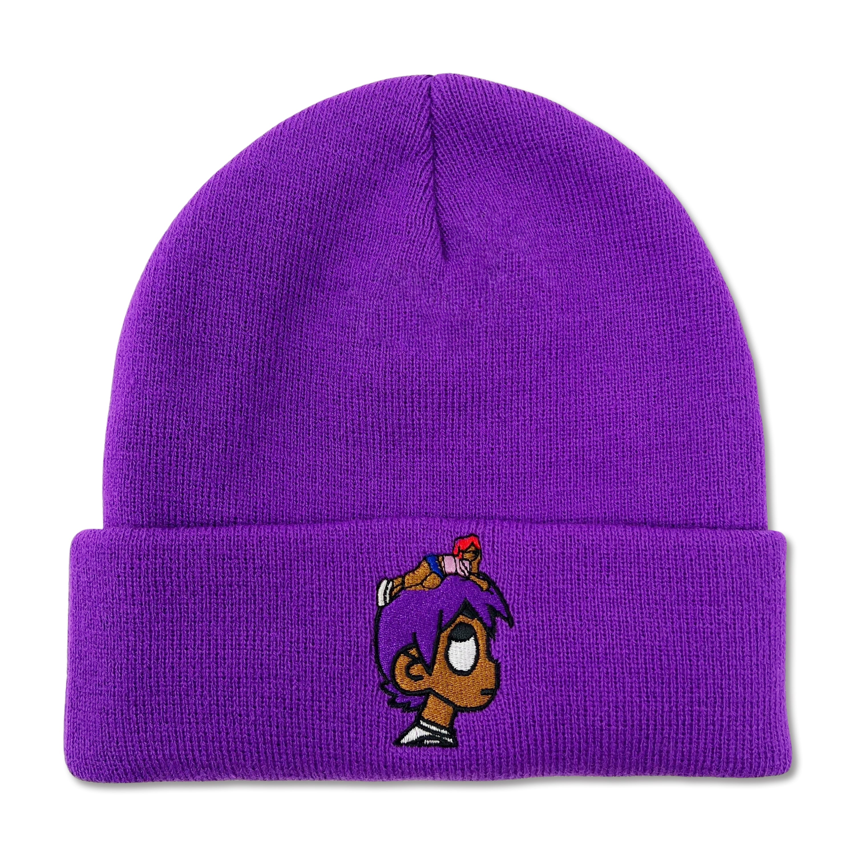 LUV Purple Beanie
