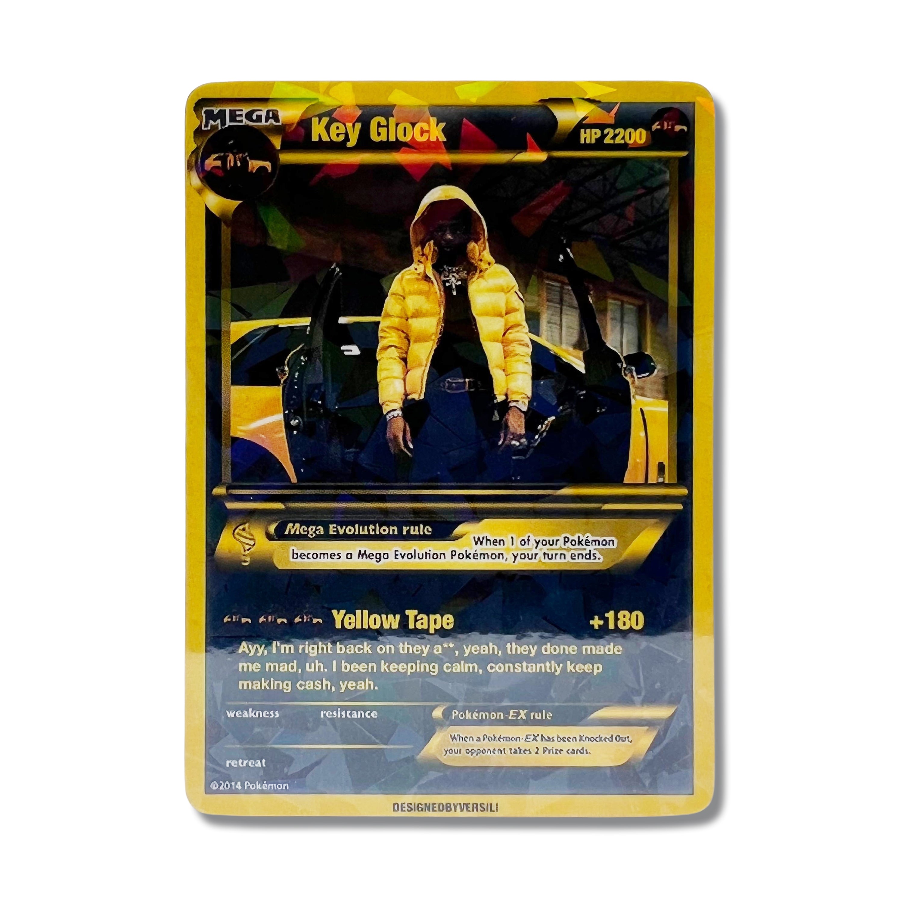 Key Glock Pokémon Card
