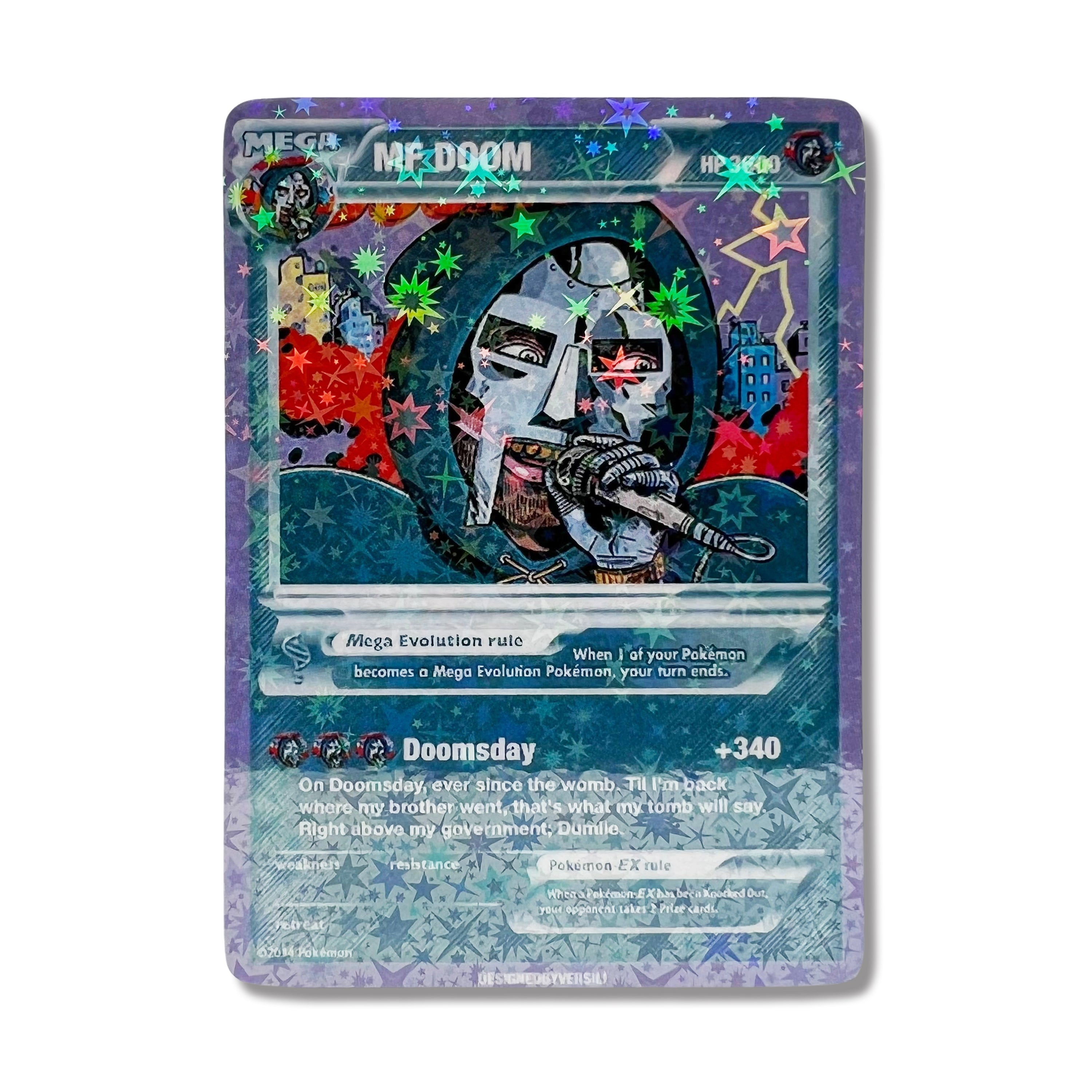 MF DOOM Pokémon Card