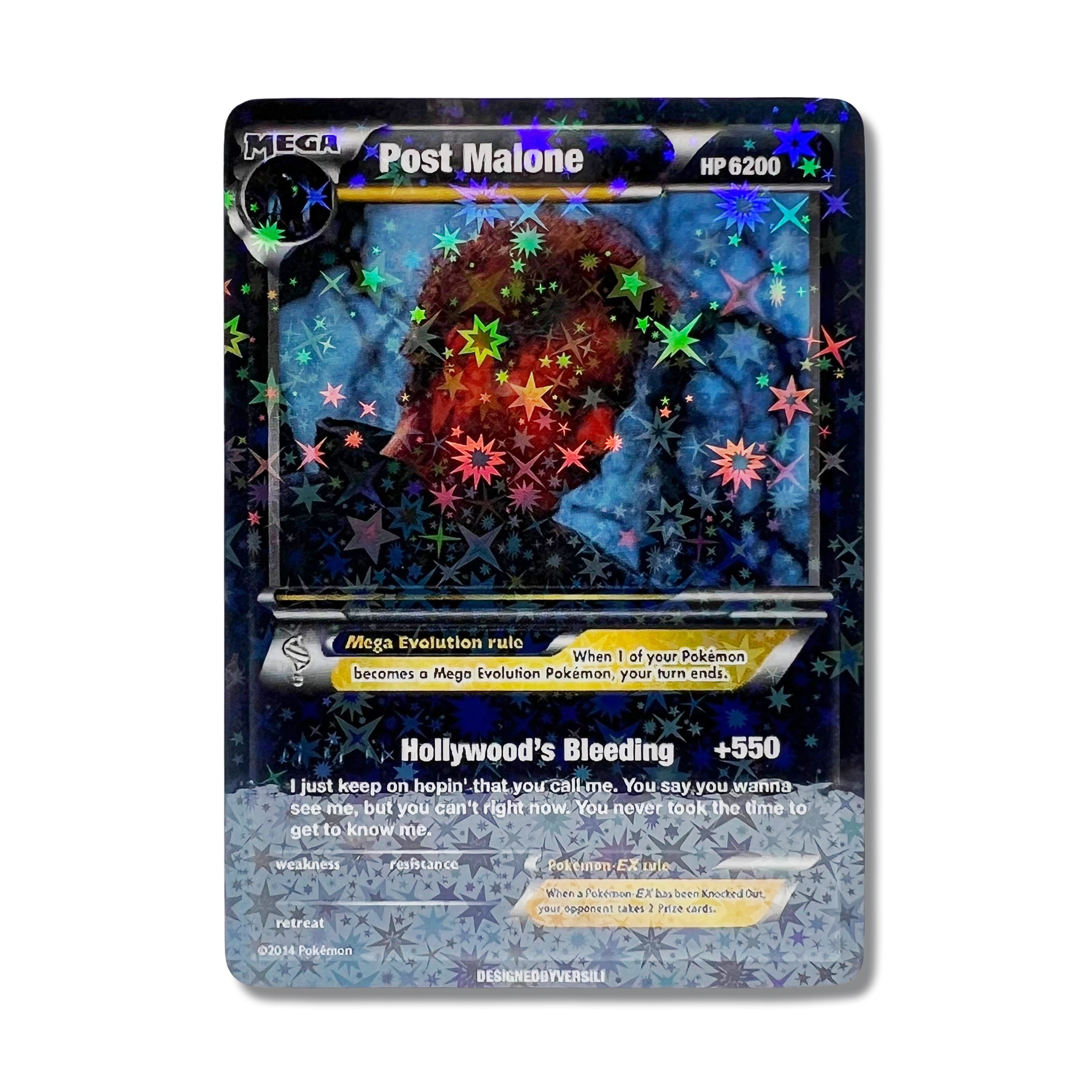 Post Malone Pokémon Card