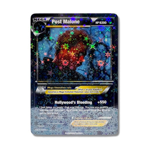 Post Malone Pokémon Card