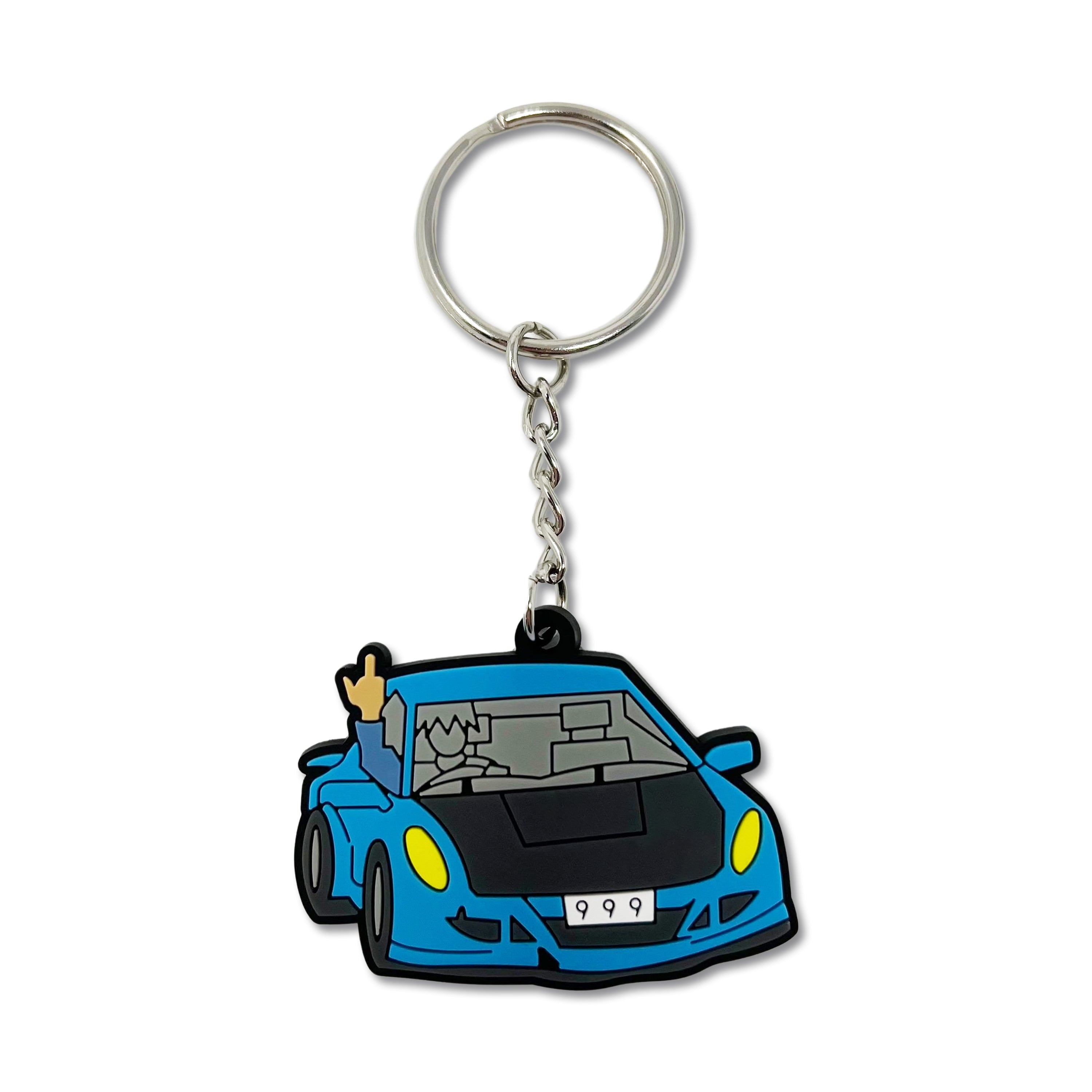 999 Car Keychain
