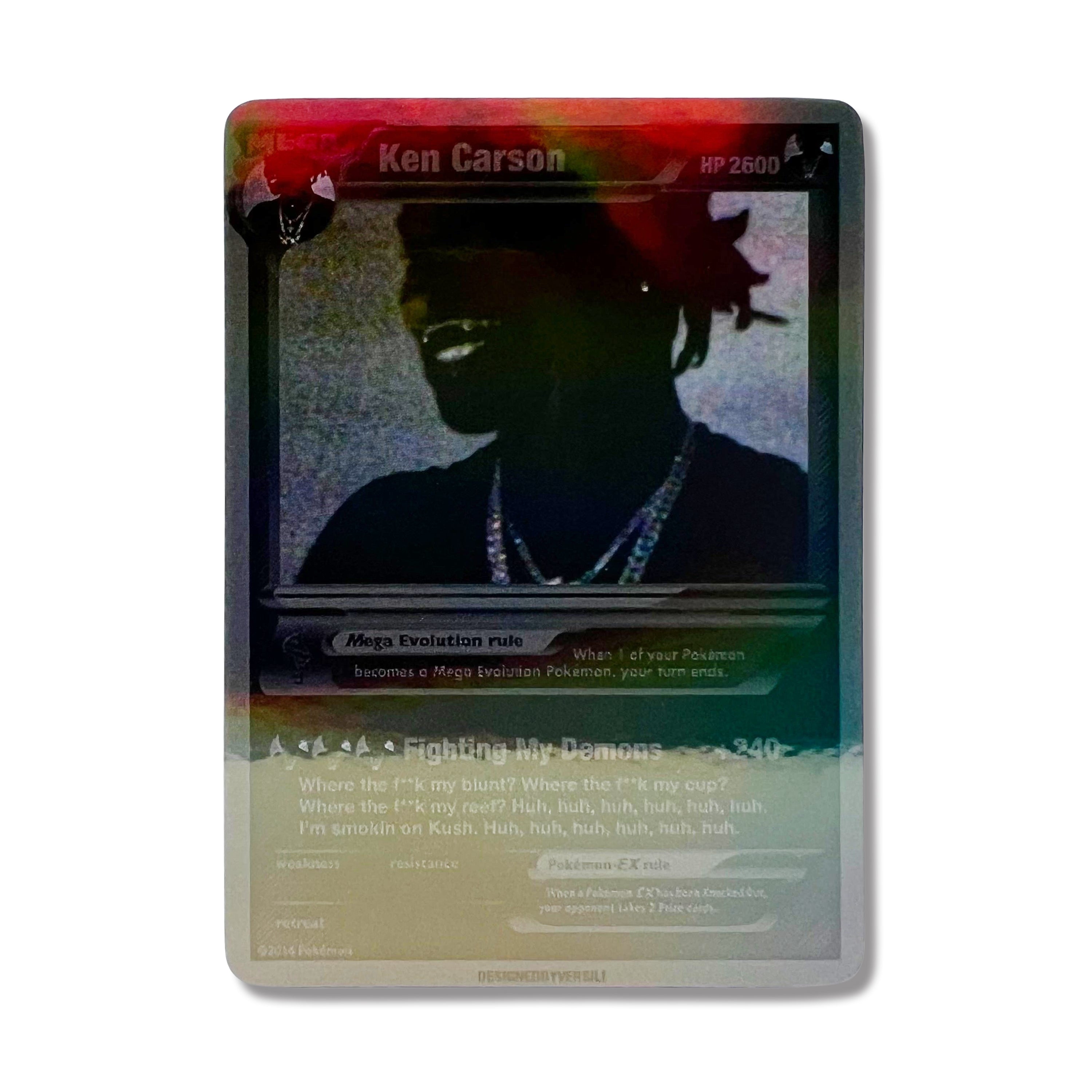 Ken Carson Pokémon Card
