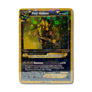 Post Malone Pokémon Card