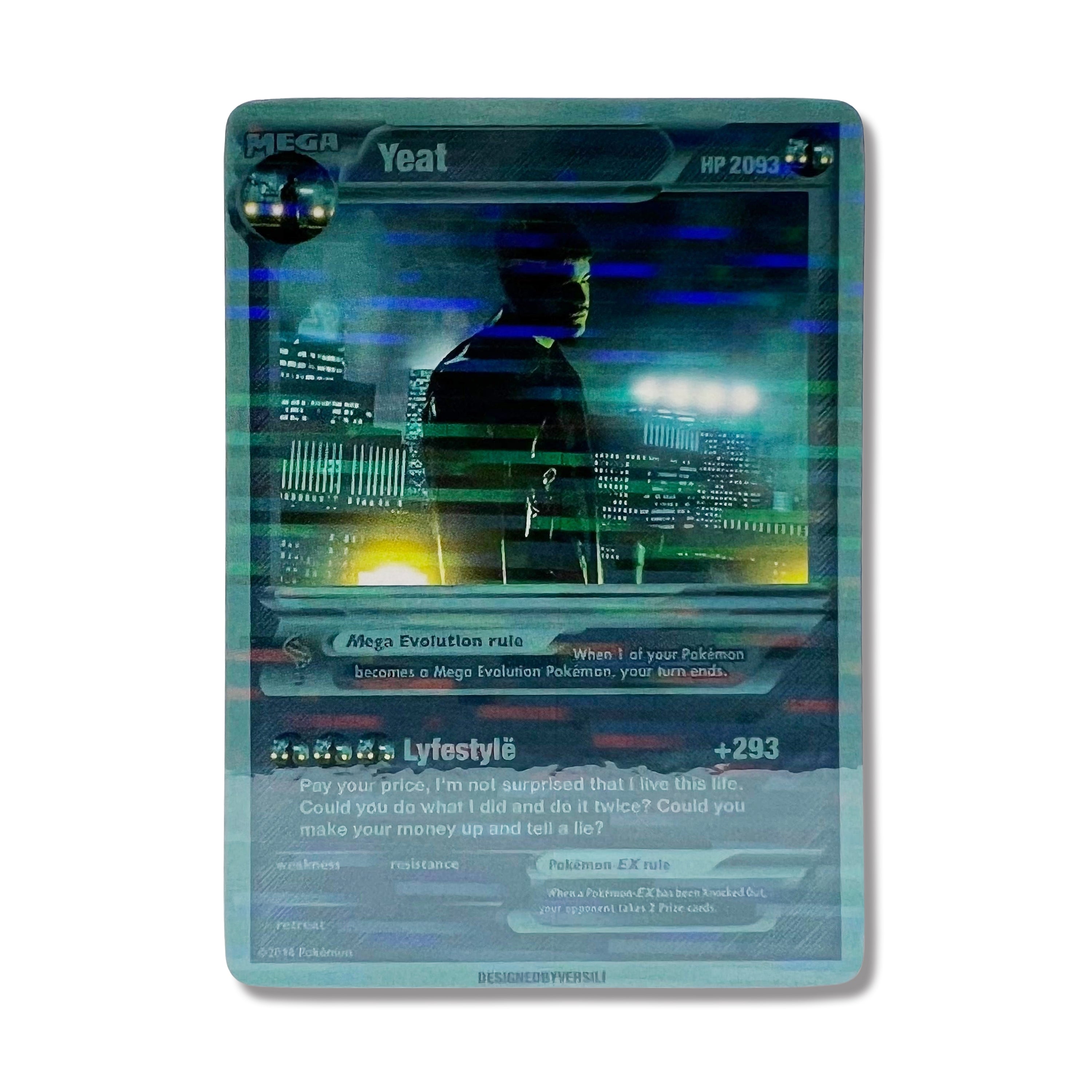 Yeat Pokémon Card