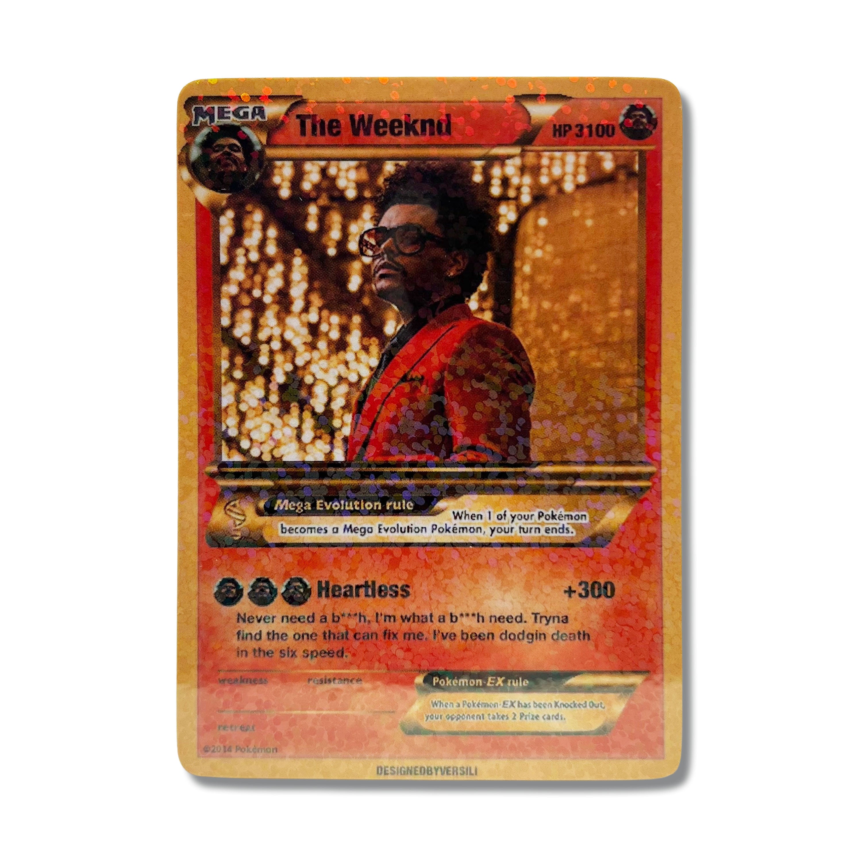 The Weeknd Pokémon Card