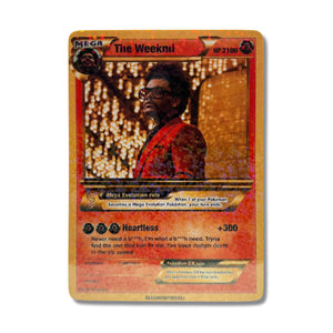 The Weeknd Pokémon Card
