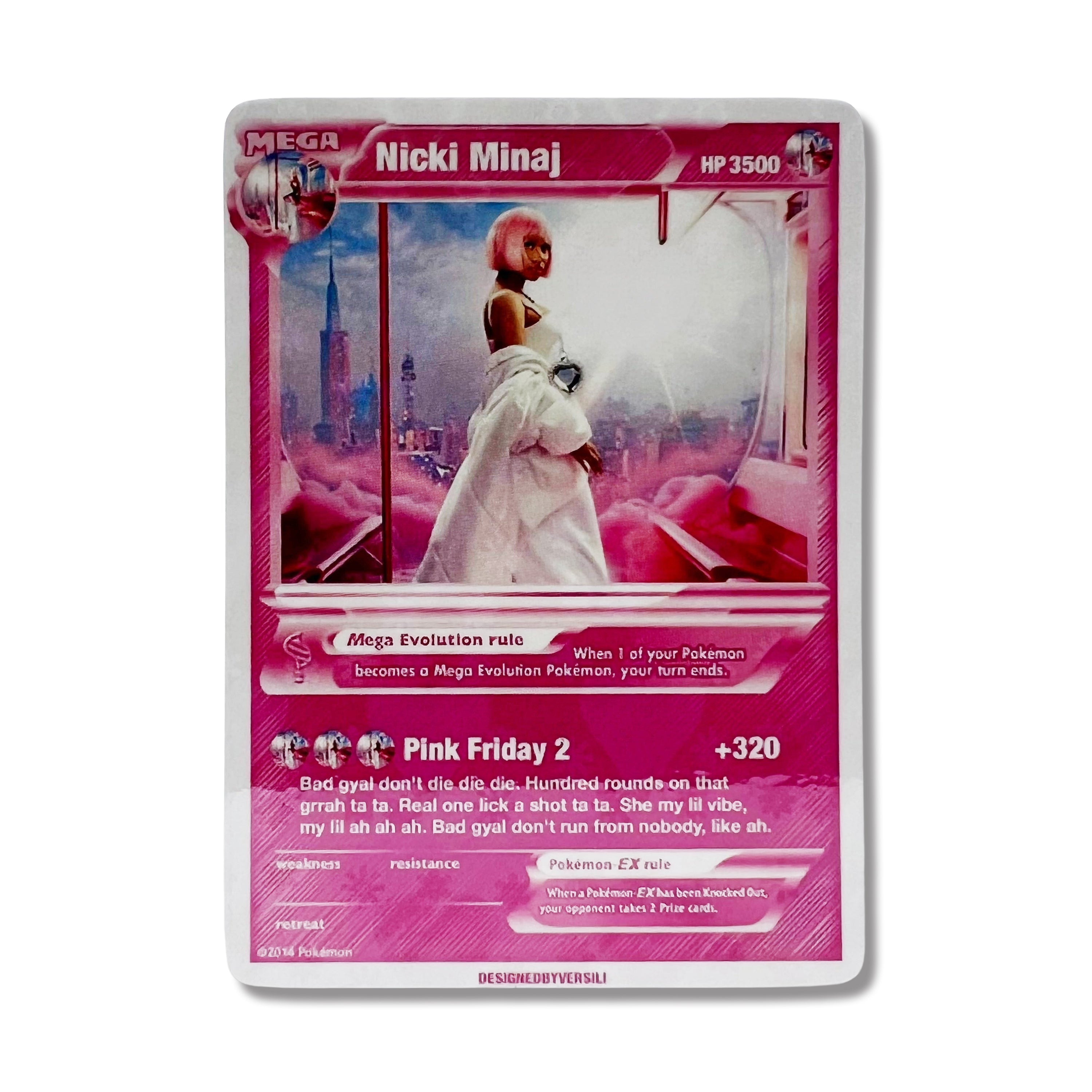 Nicki Minaj Pokémon Card
