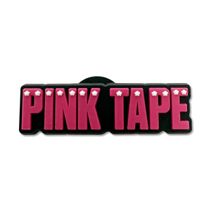 Pink Tape Shoe Charm