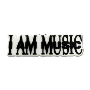 I AM MUSIC Shoe Charm