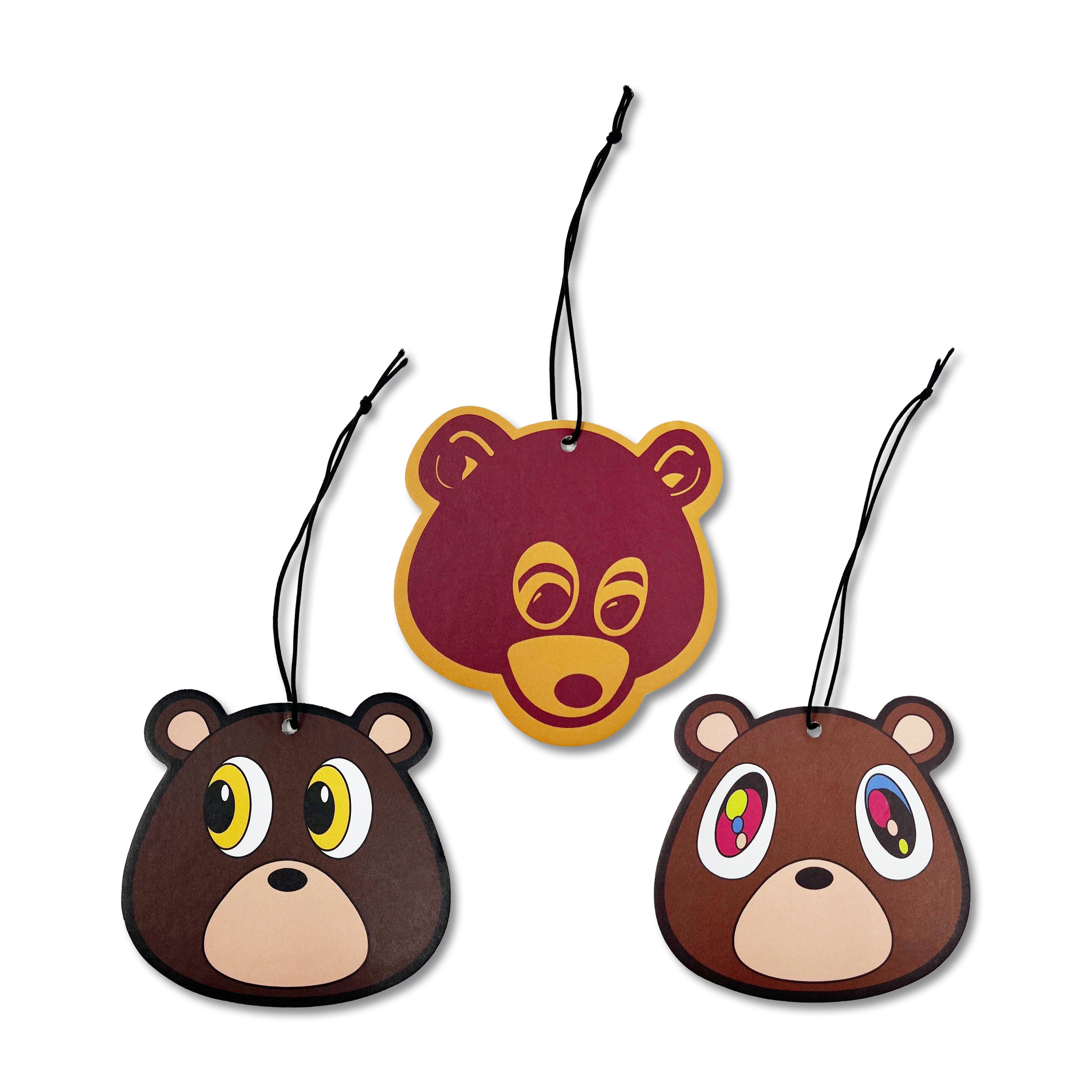 Bear Air Fresheners (Set of 3)