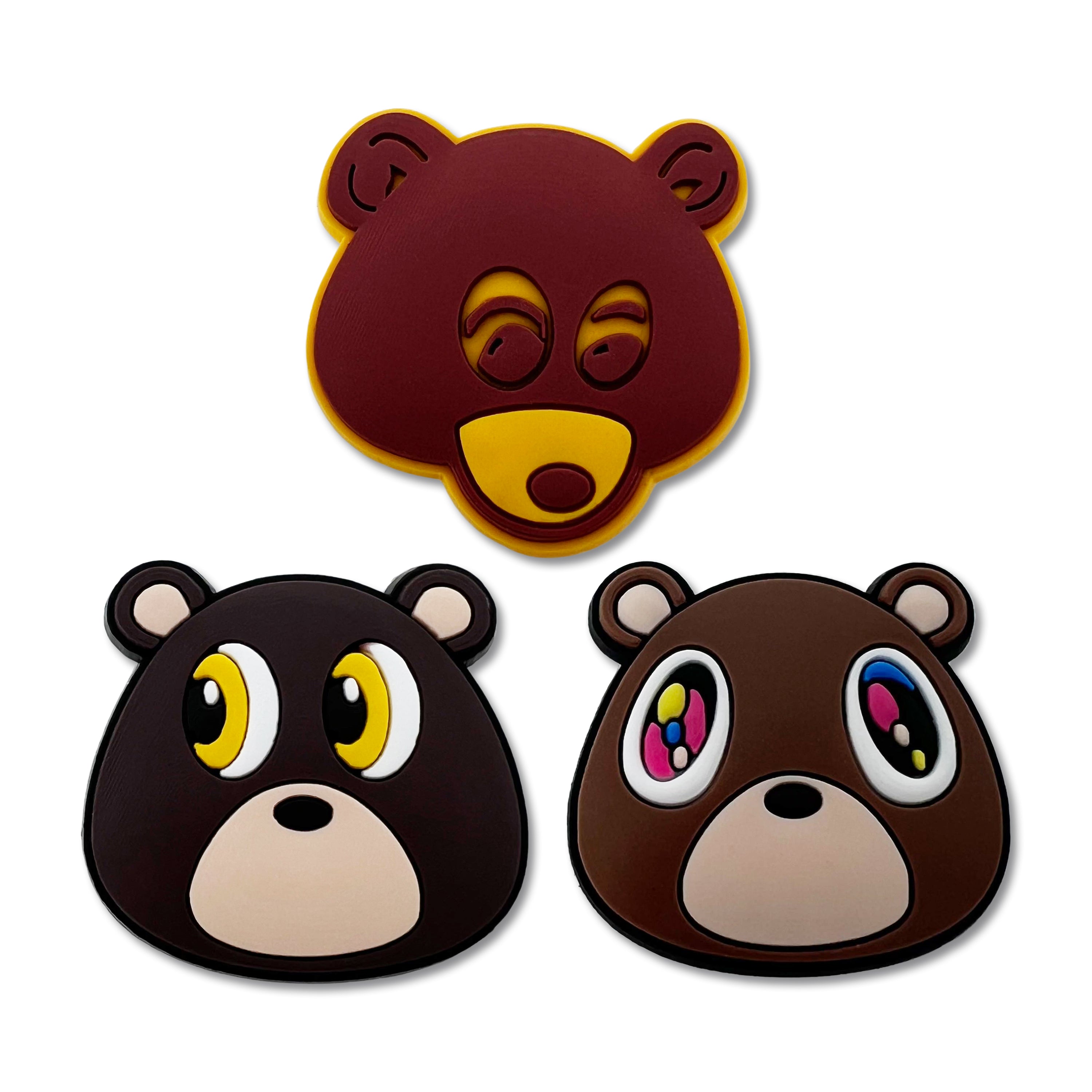 Bear Shoe Charms (Set of 3)