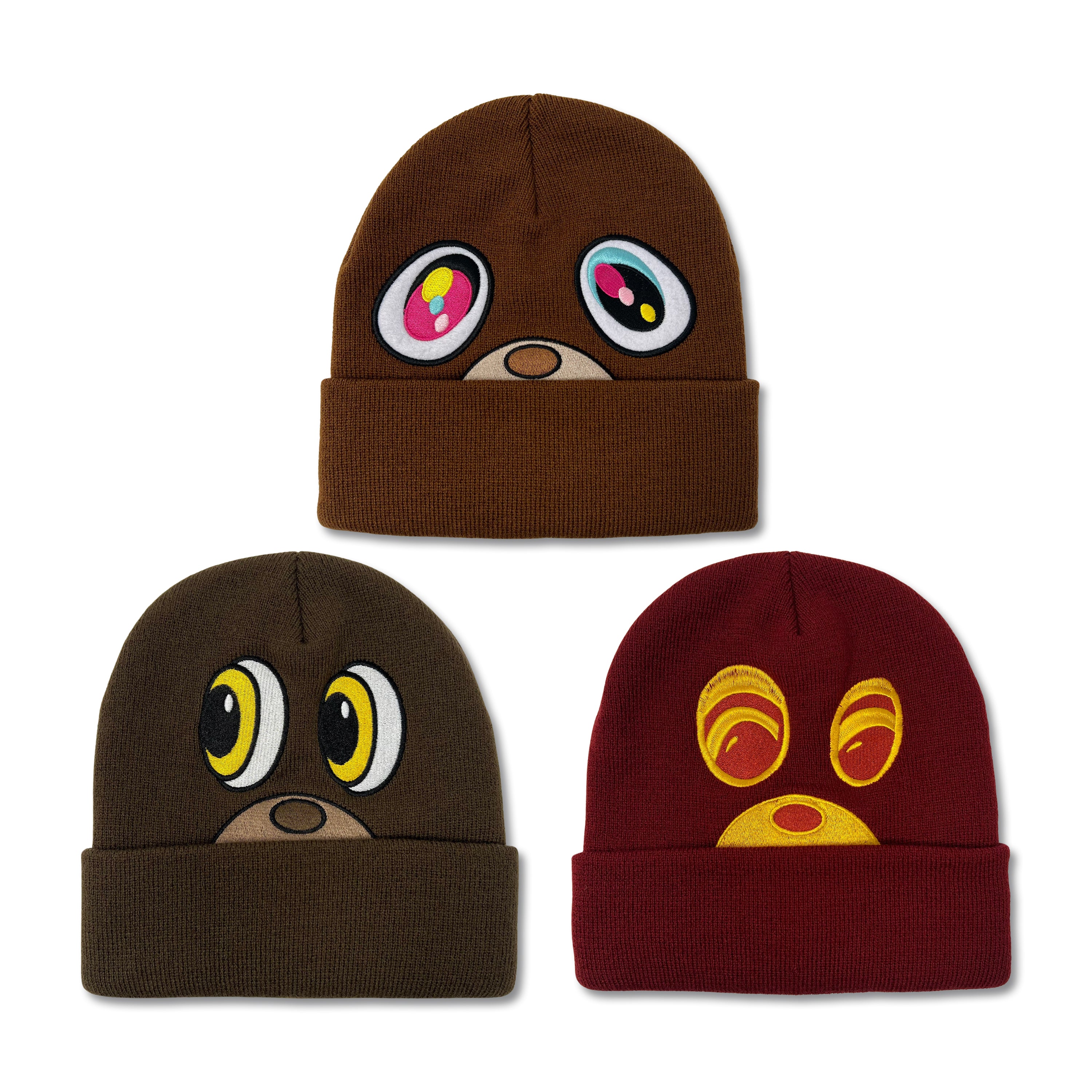 Bear Beanies (Set of 3)