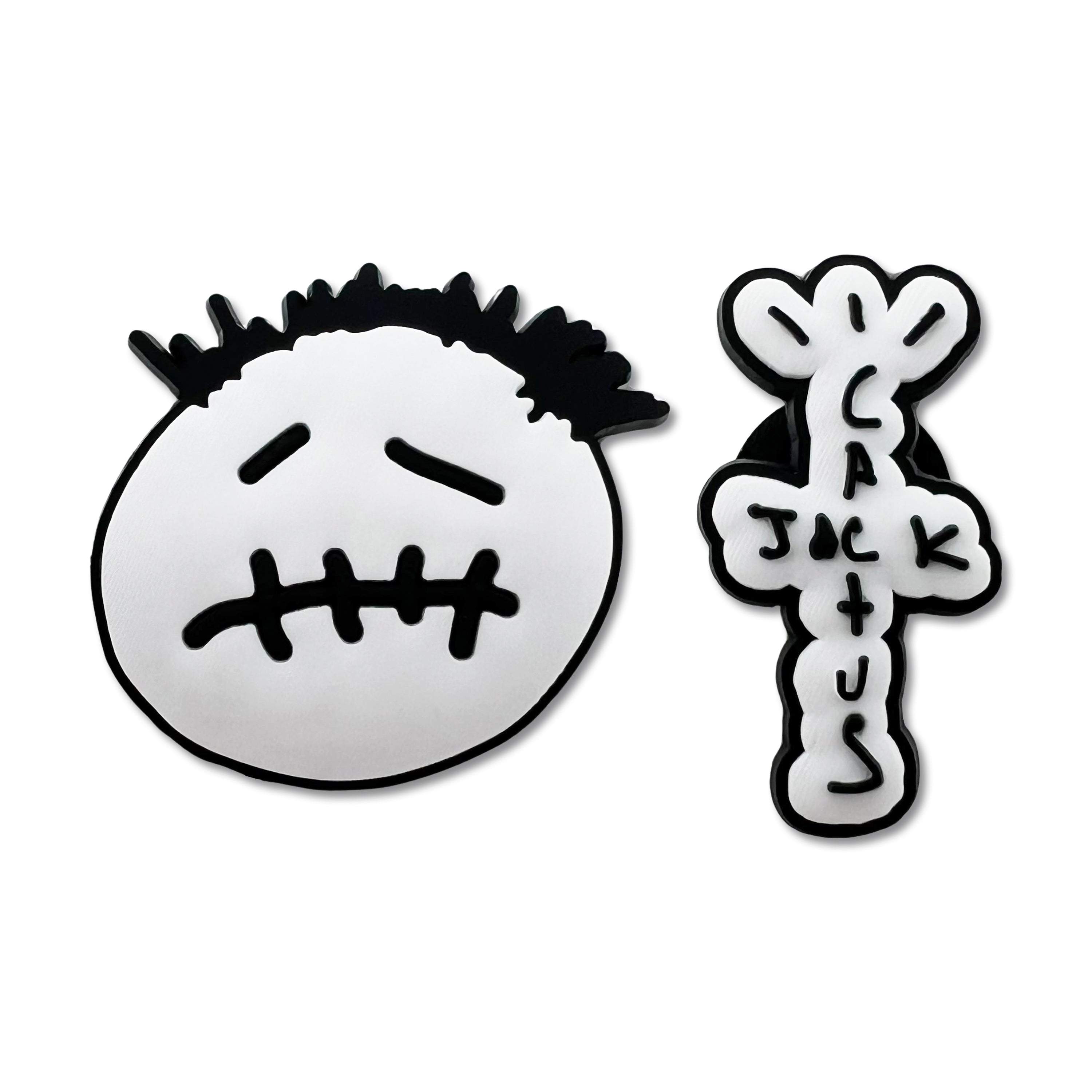 Cactus Jack Shoe Charms (Set of 2)