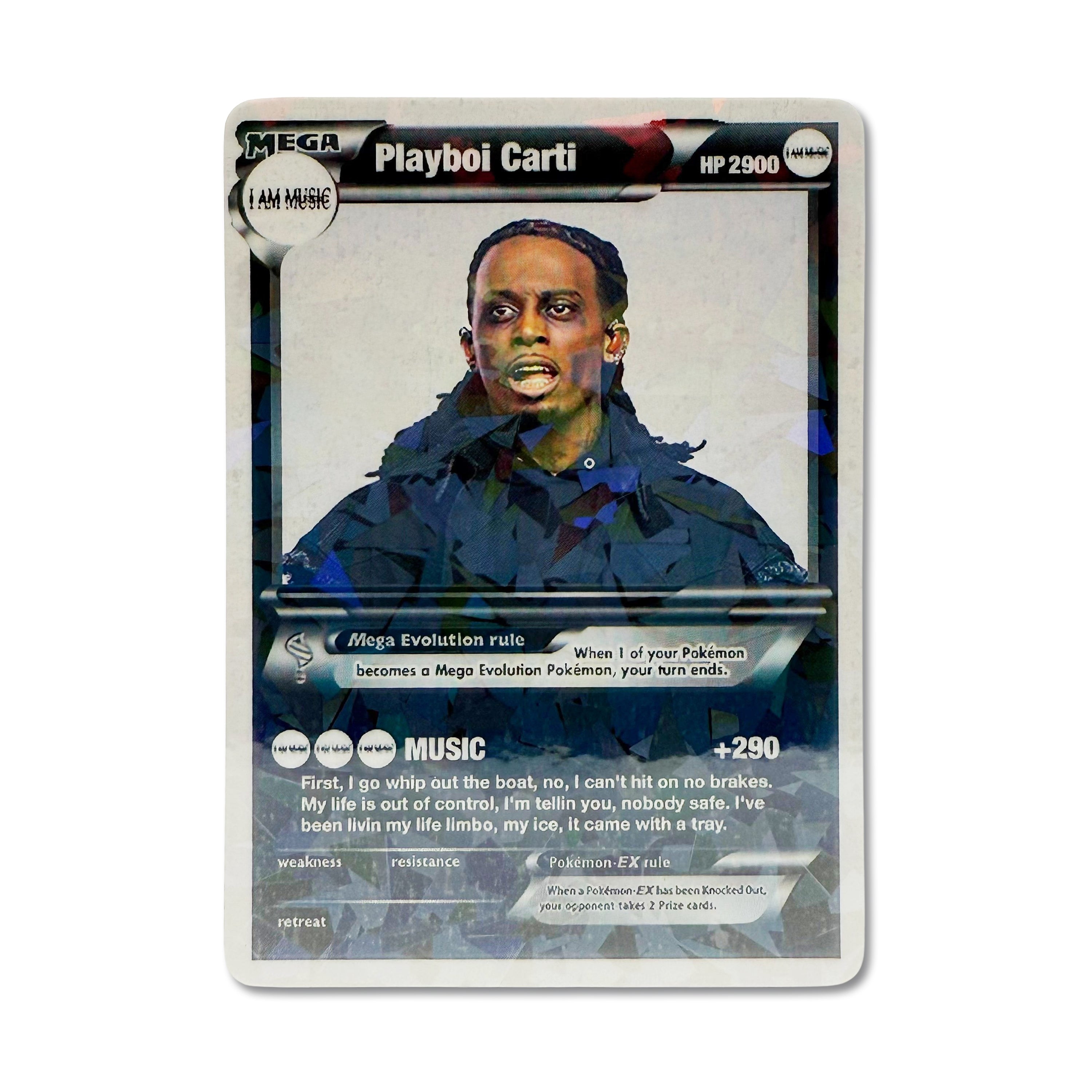 Playboi Carti Pokémon Card
