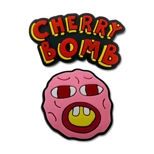 Cherry Bomb Shoe Charms (Set of 2)