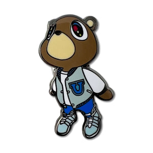 Graduation Bear Hat Pin