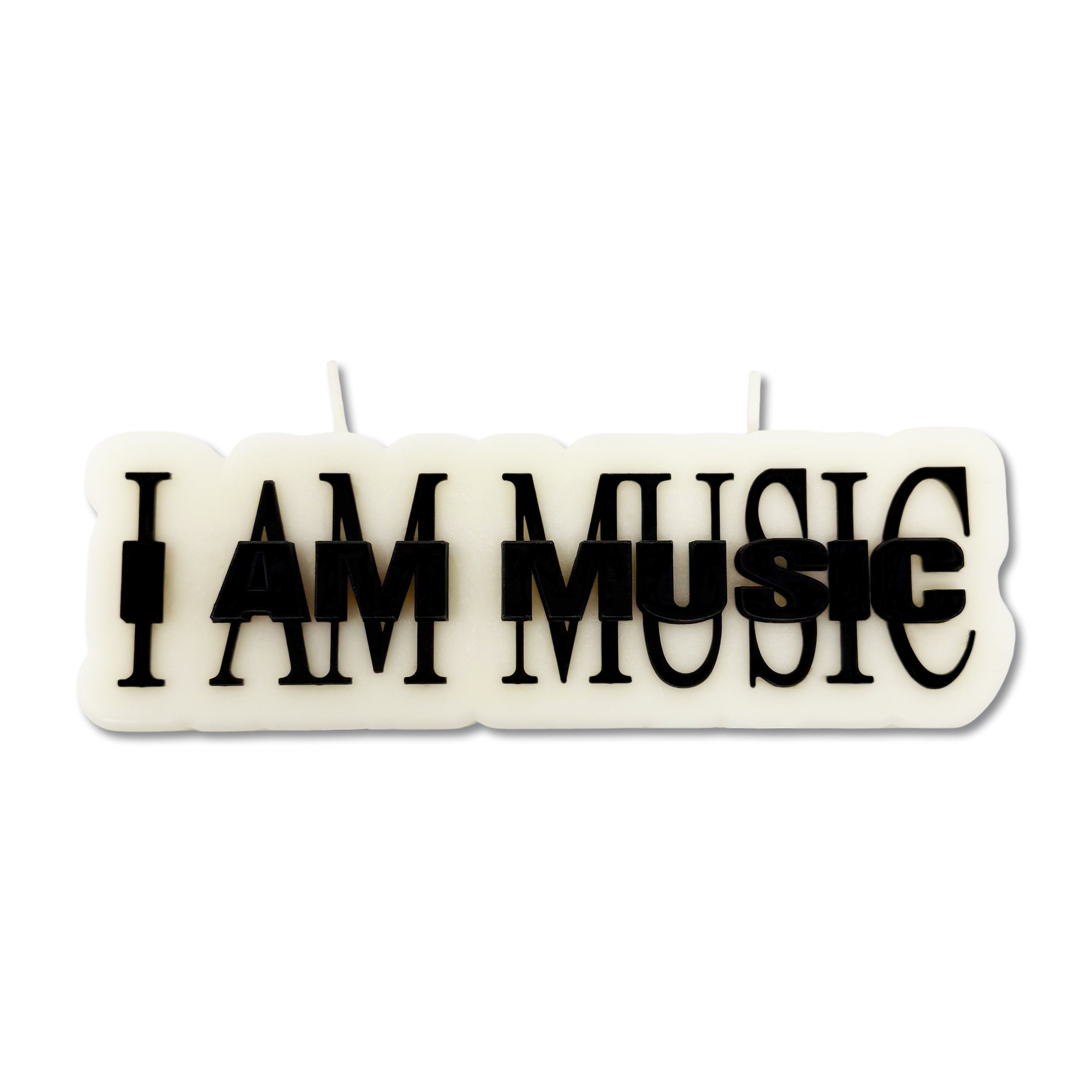 I AM MUSIC Candle