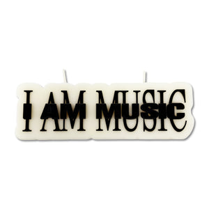 I AM MUSIC Candle