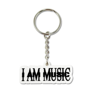 I AM MUSIC Keychain
