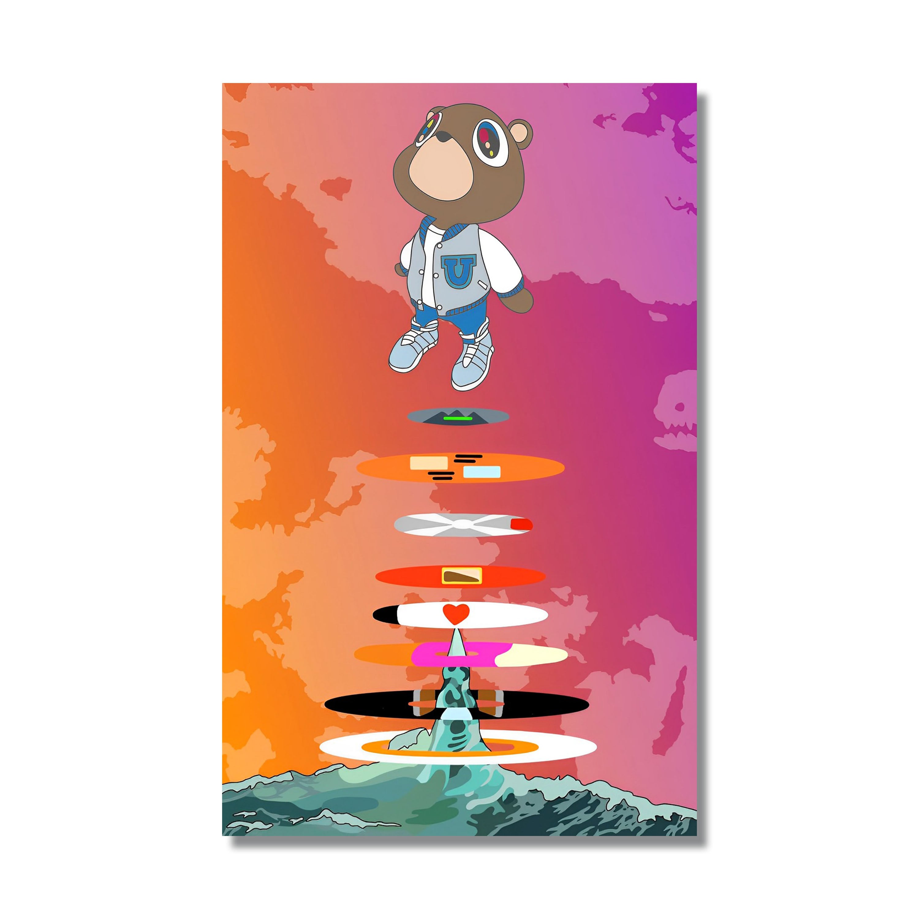 Graduation Bear Poster