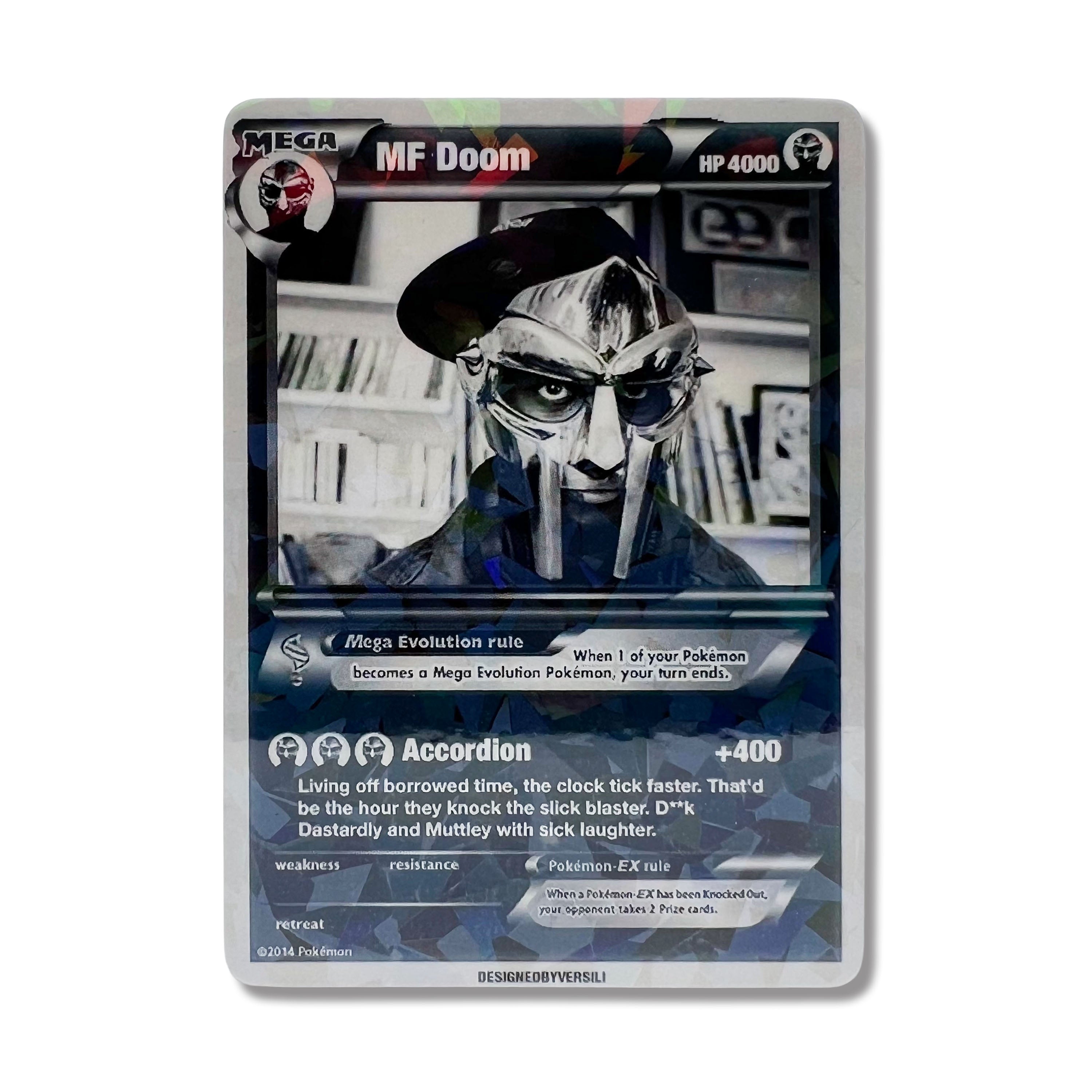 MF DOOM Pokémon Card