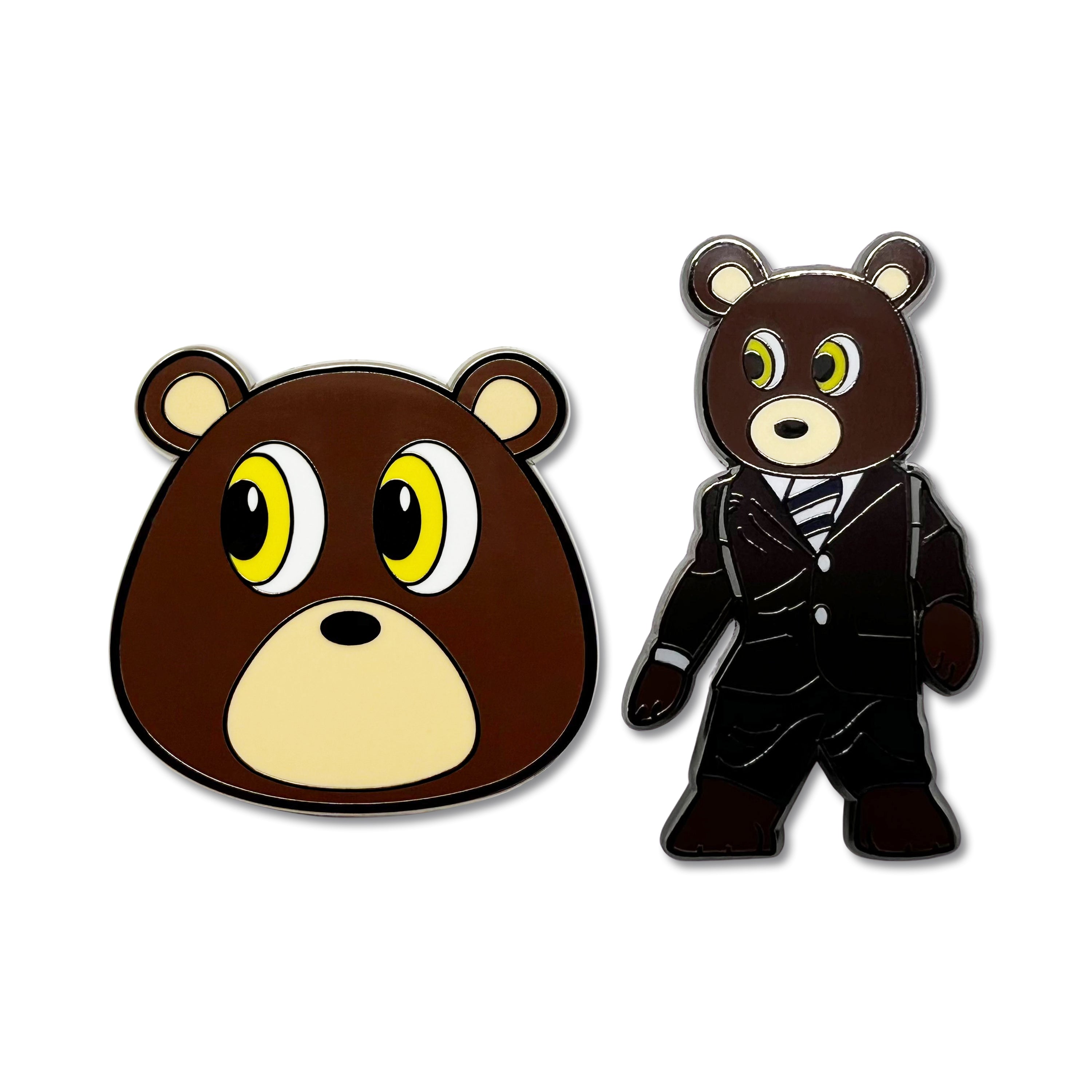 Late Registration Bear Hat Pins (Set of 2)