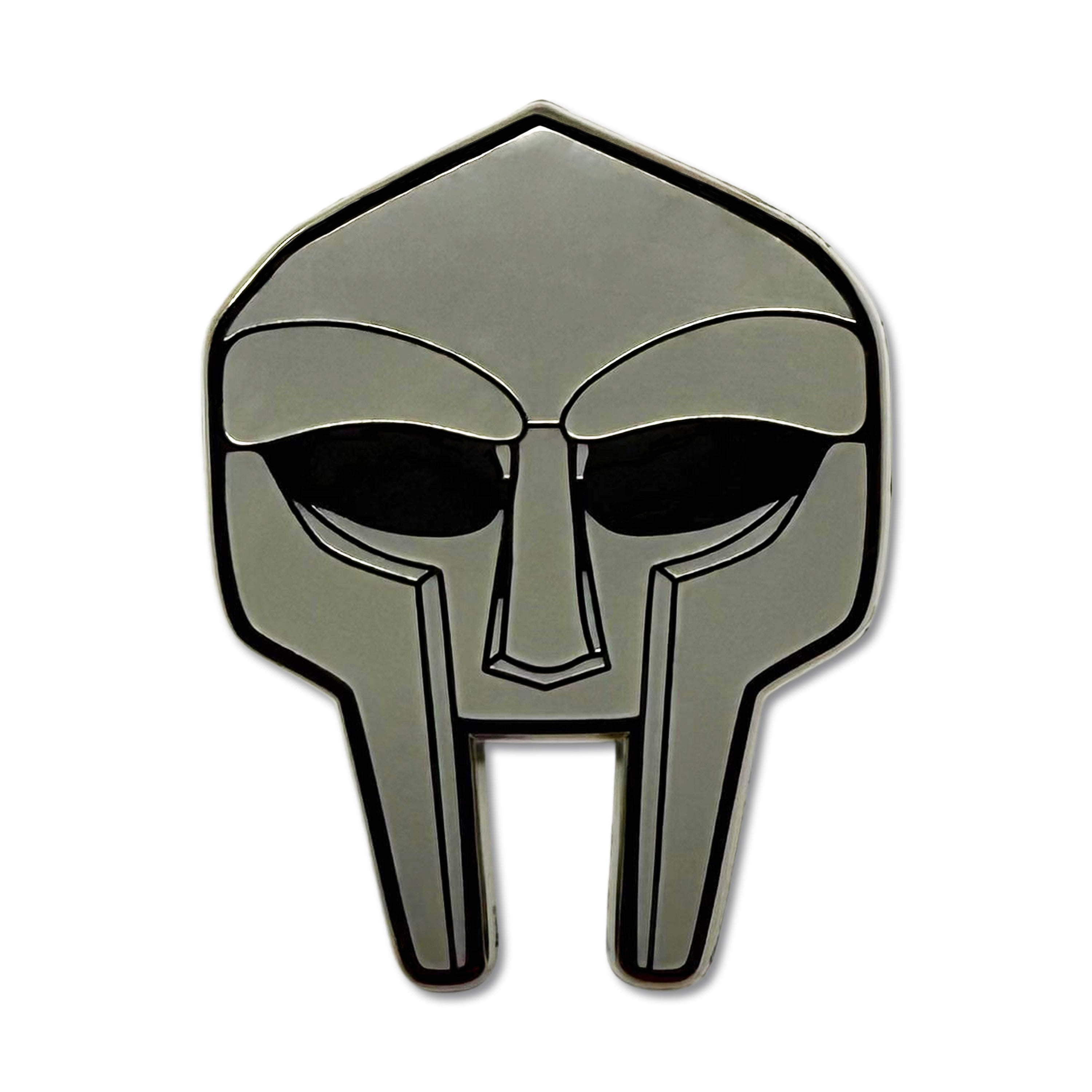 MF DOOM Mask Hat Pin