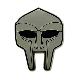 MF DOOM Mask Hat Pin