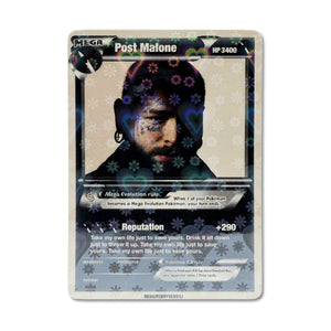 Post Malone Pokémon Card