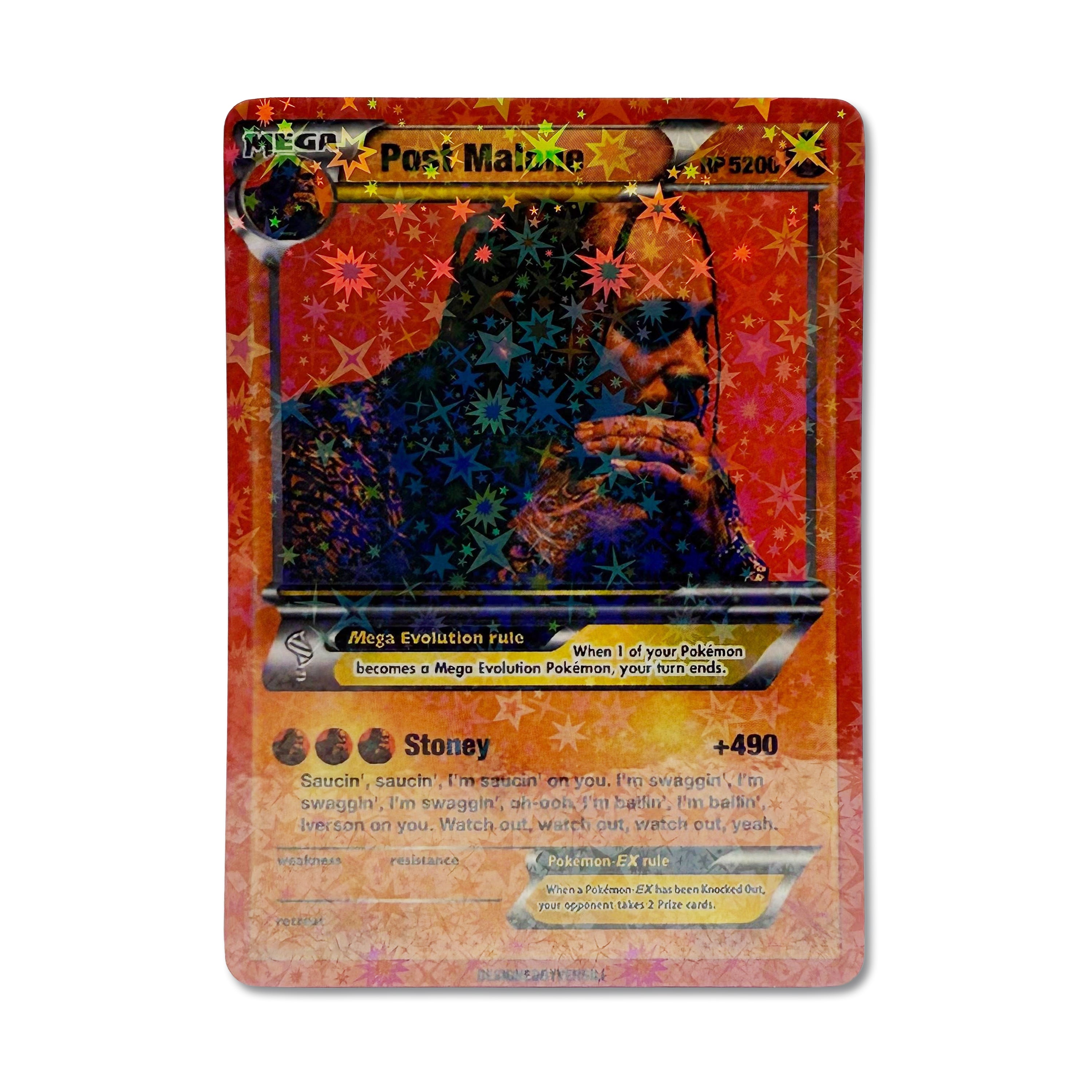 Post Malone Pokémon Card