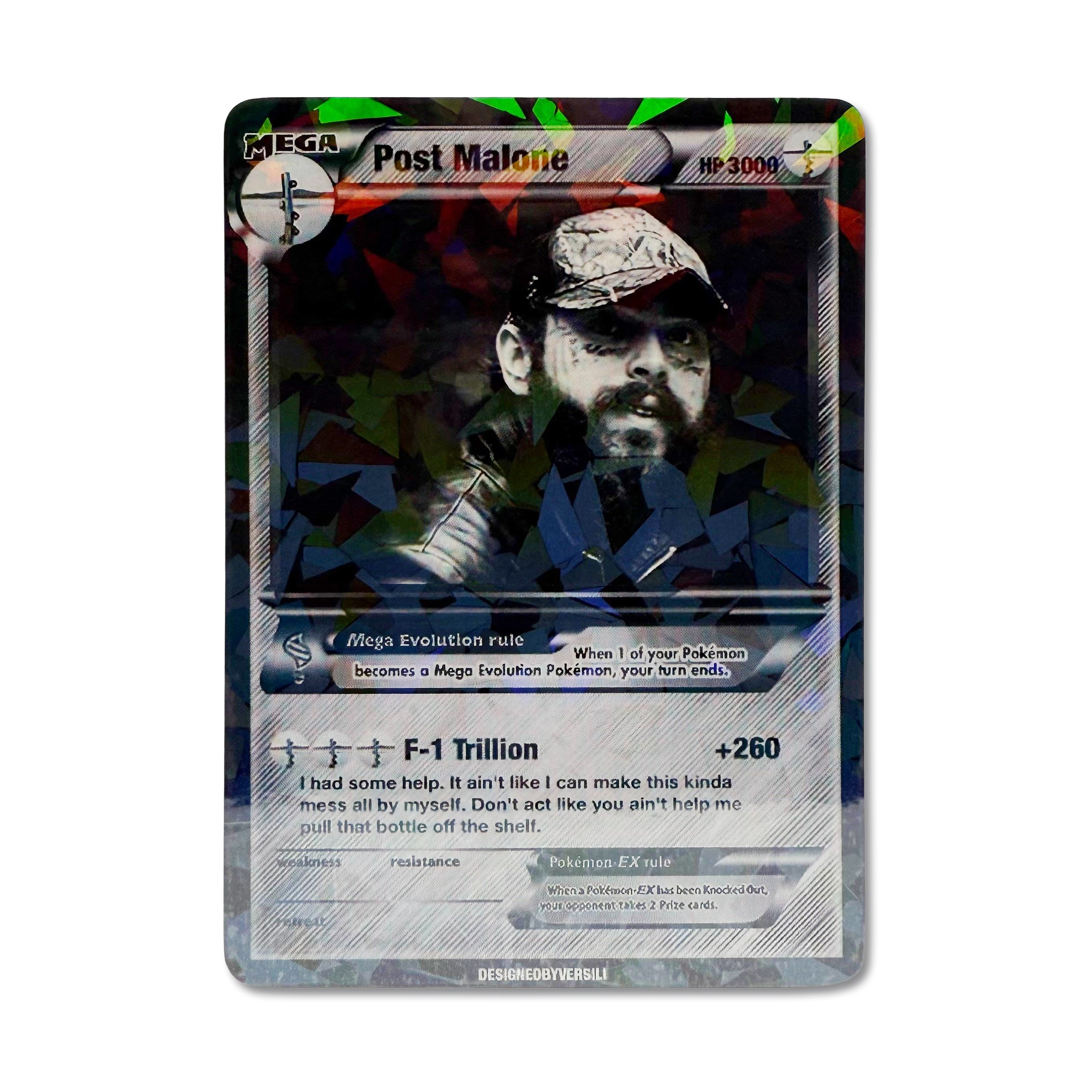 post malone v pokemon card Post Malone Pokémon Card – Versili