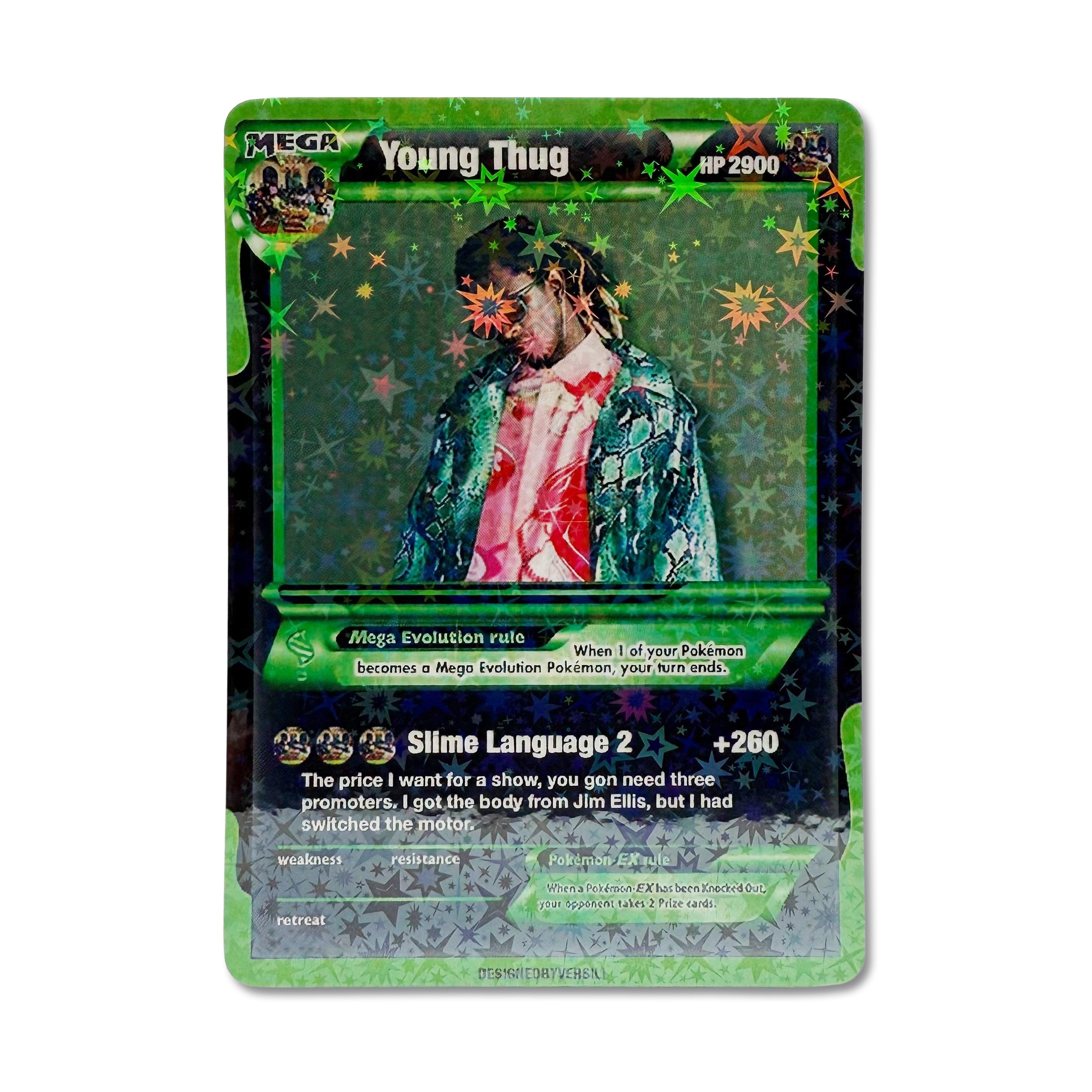Young Thug Pokémon Card