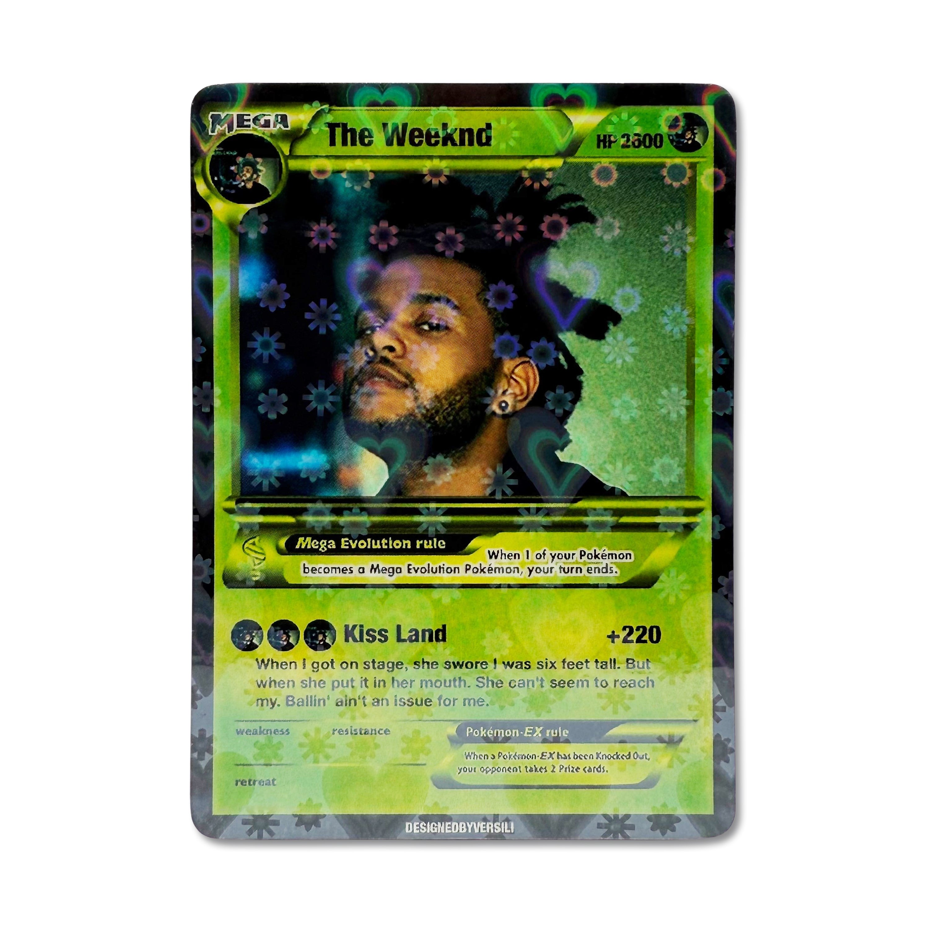 The Weeknd Pokémon Card