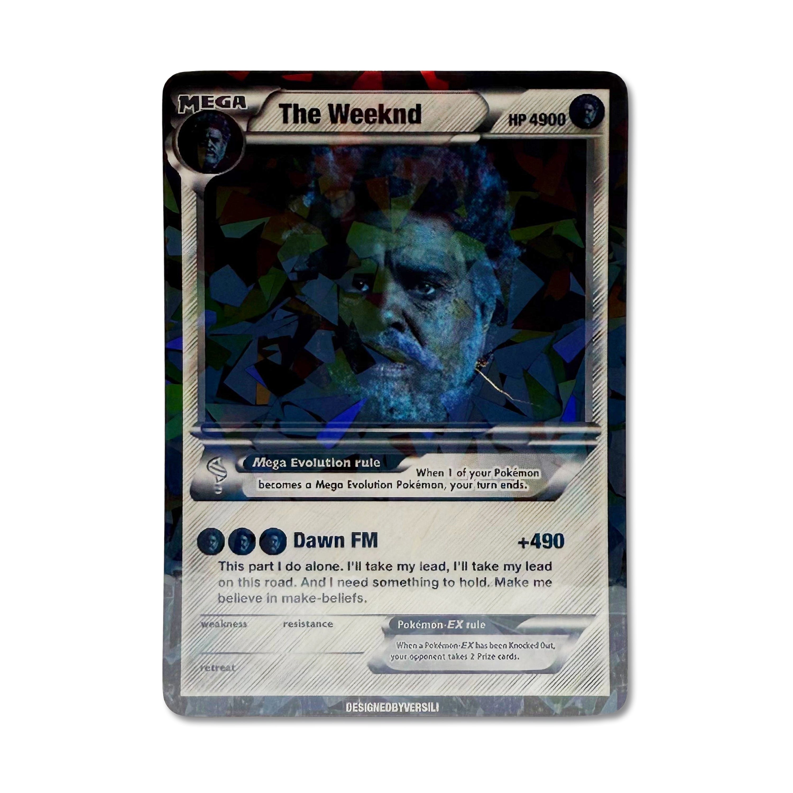 The Weeknd Pokémon Card