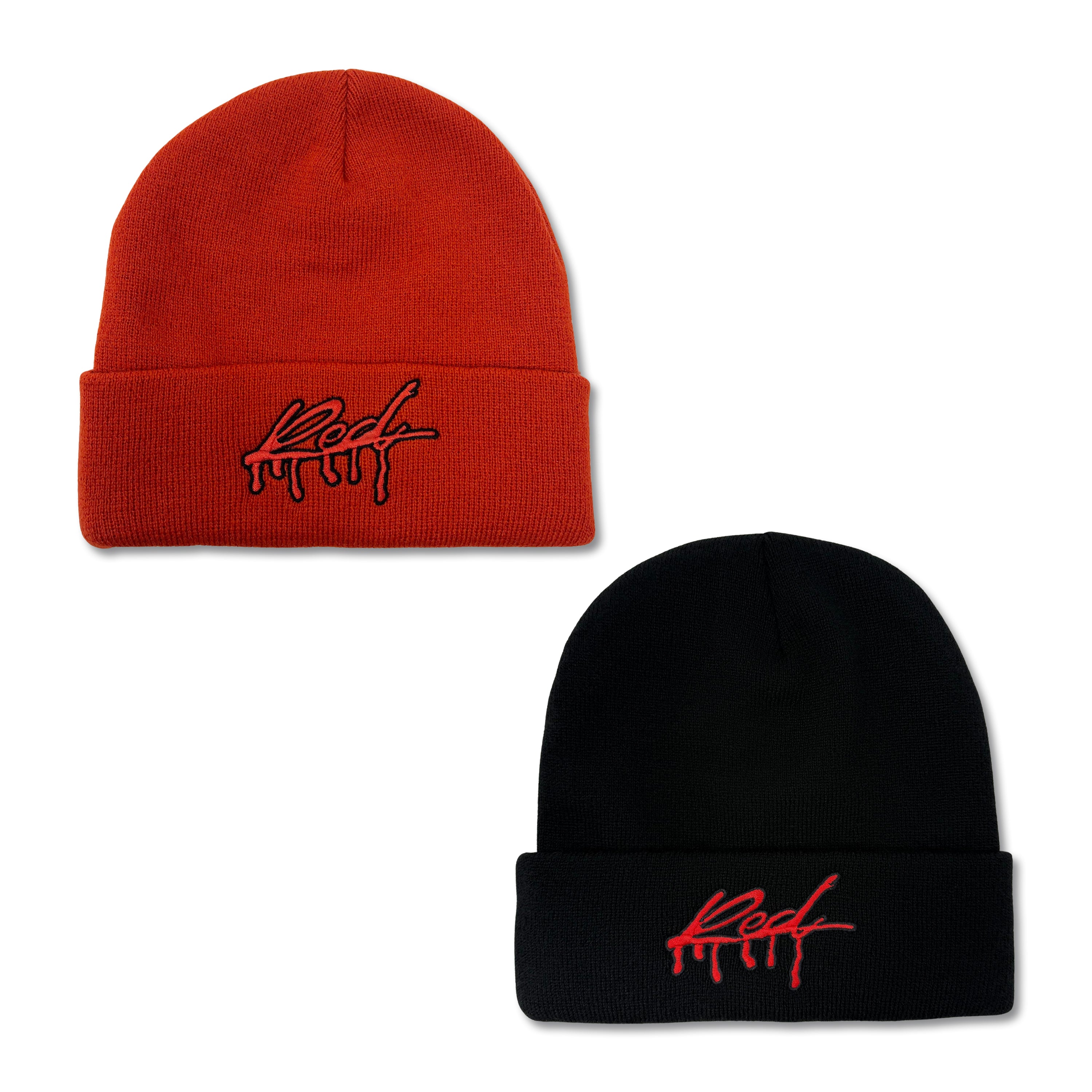 Whole Lotta Red Beanies (Set of 2)