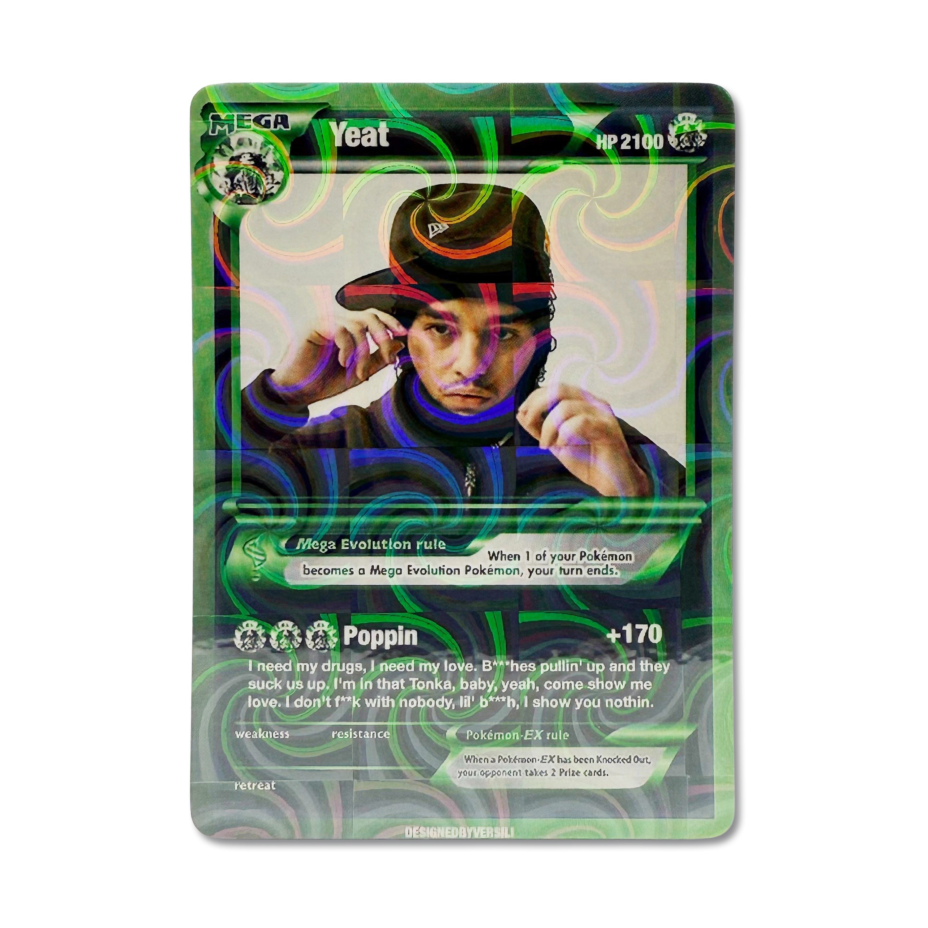 Yeat Pokémon Card
