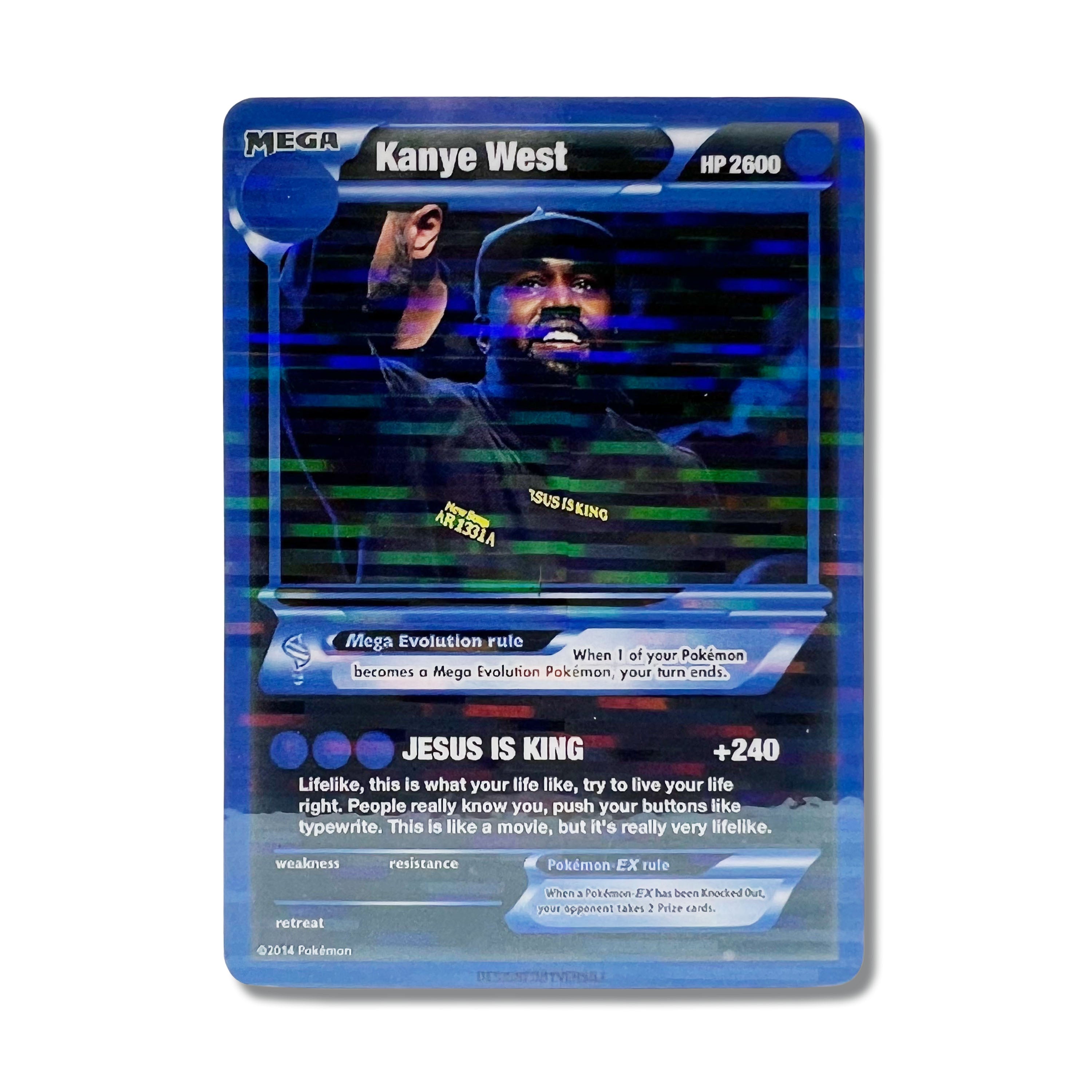 Kanye West Pokémon Card