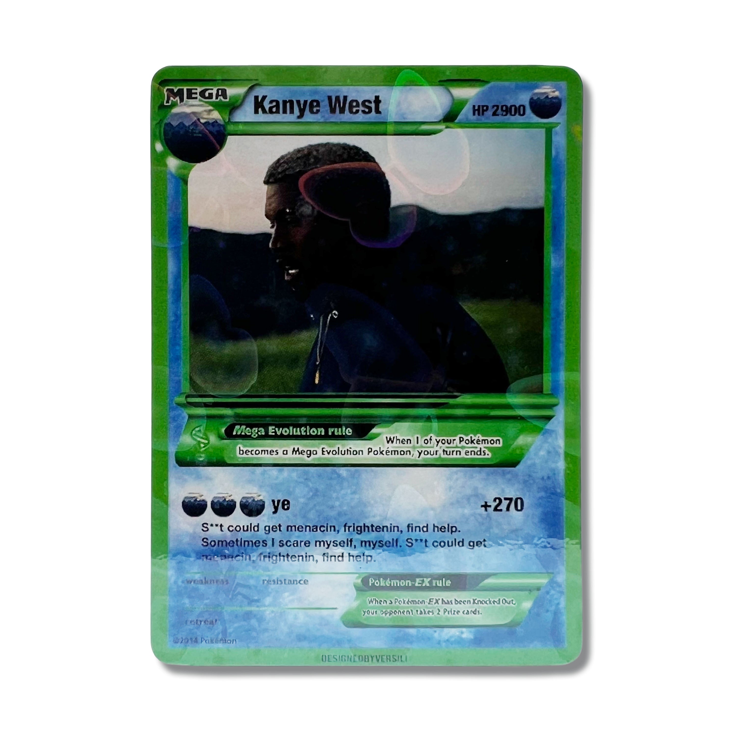 Kanye West Pokémon Card